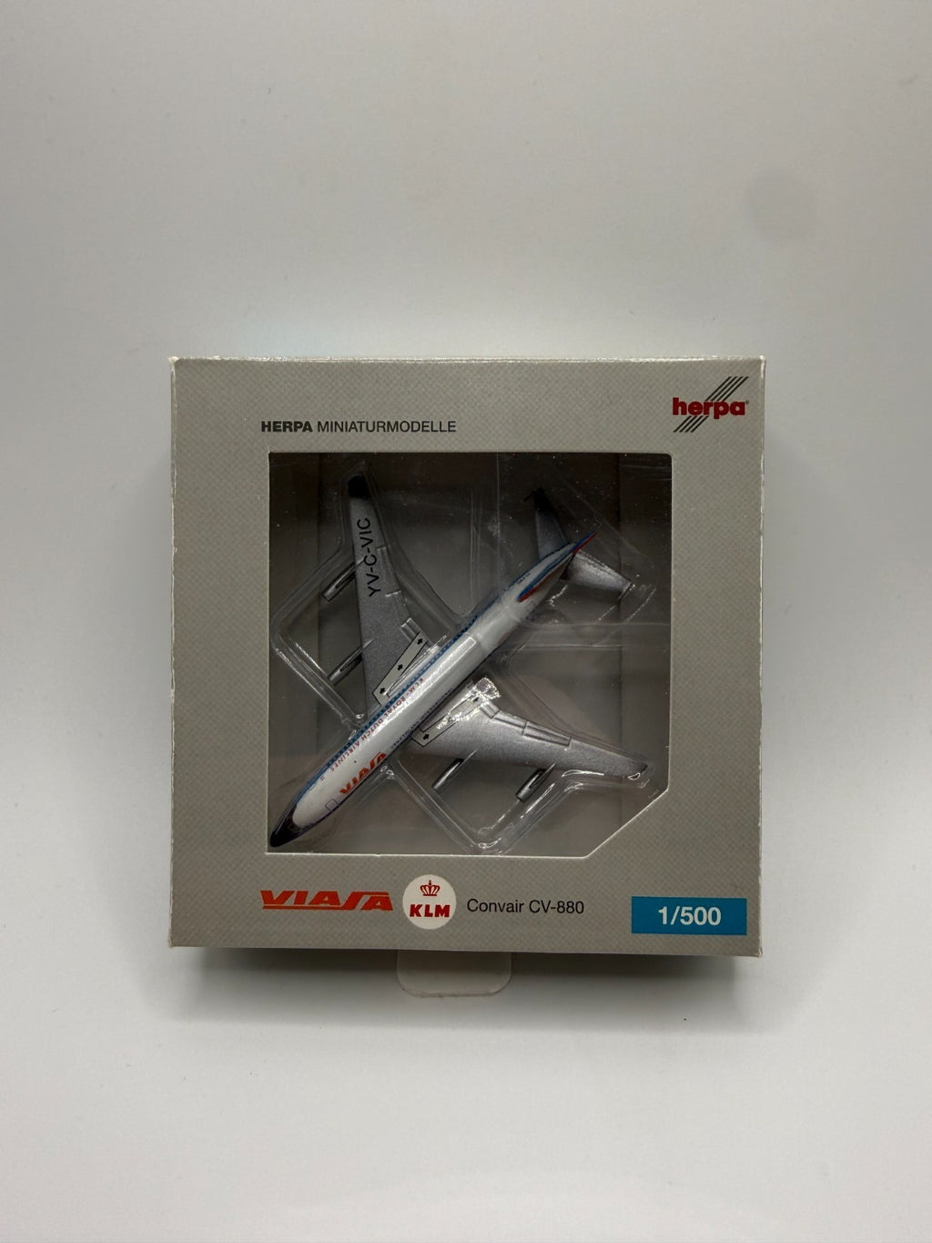 Herpa Wings 1:500 VIASA - KLM Convair CV-880
