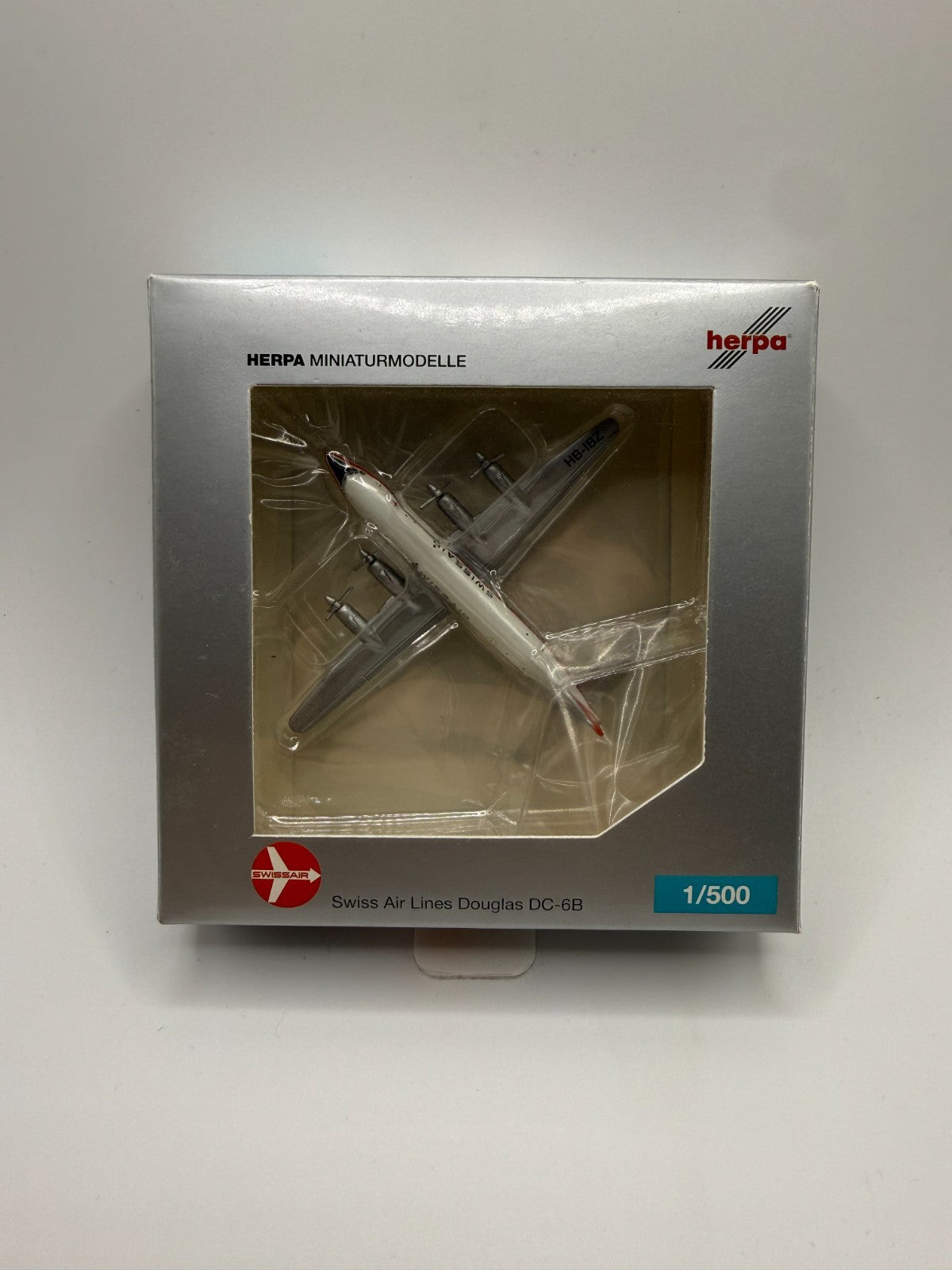 Herpa Wings 1:500 Swiss Air Lines DC-6