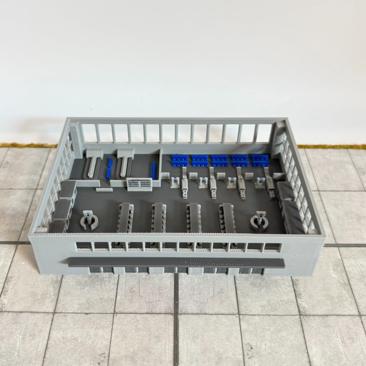 für Herpa Wings 1:500  Abflughalle V2 Departure Hall with removable roof