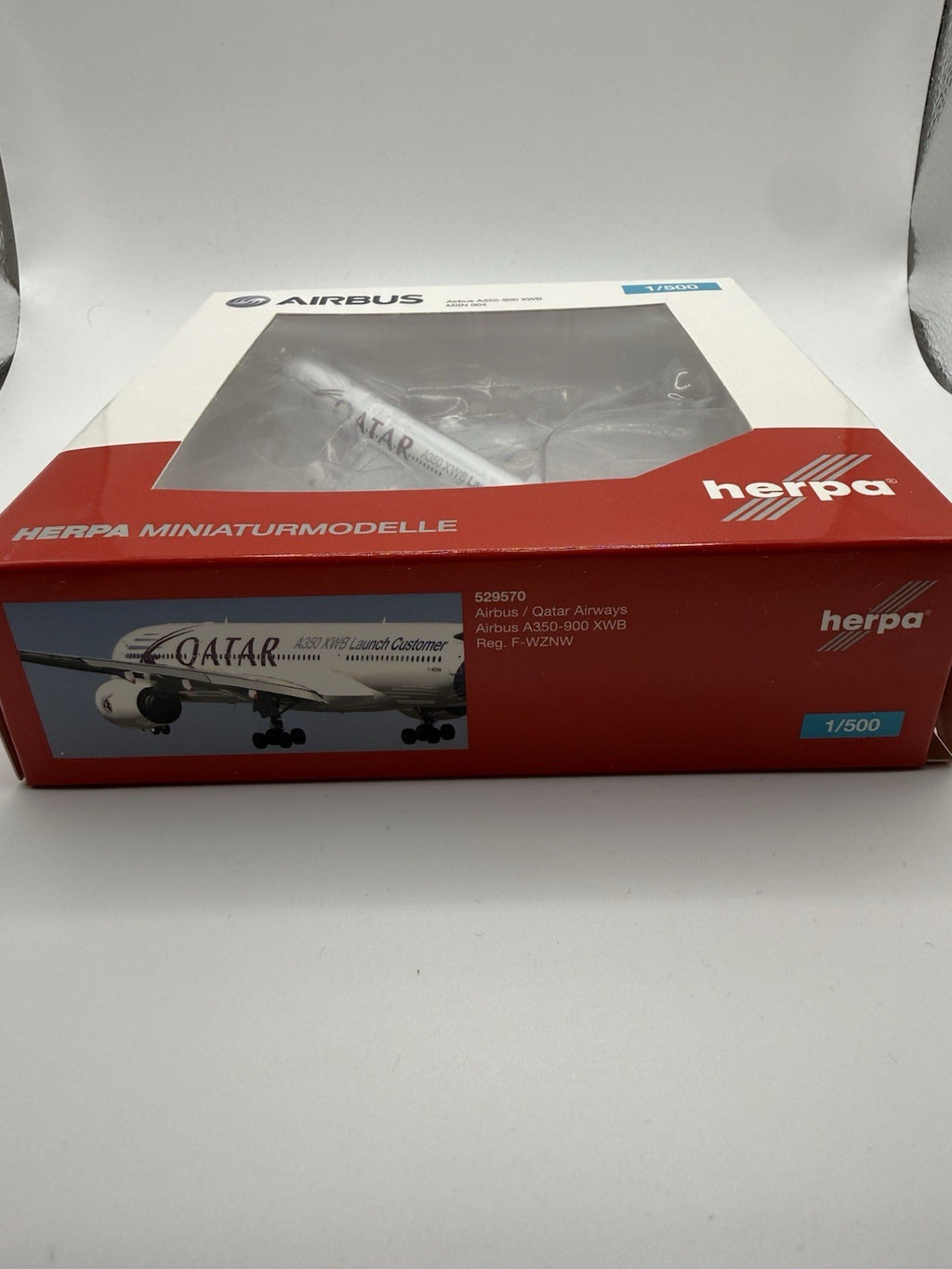 Herpa Wings 1:500 Qatar Airways A350-900 XWB