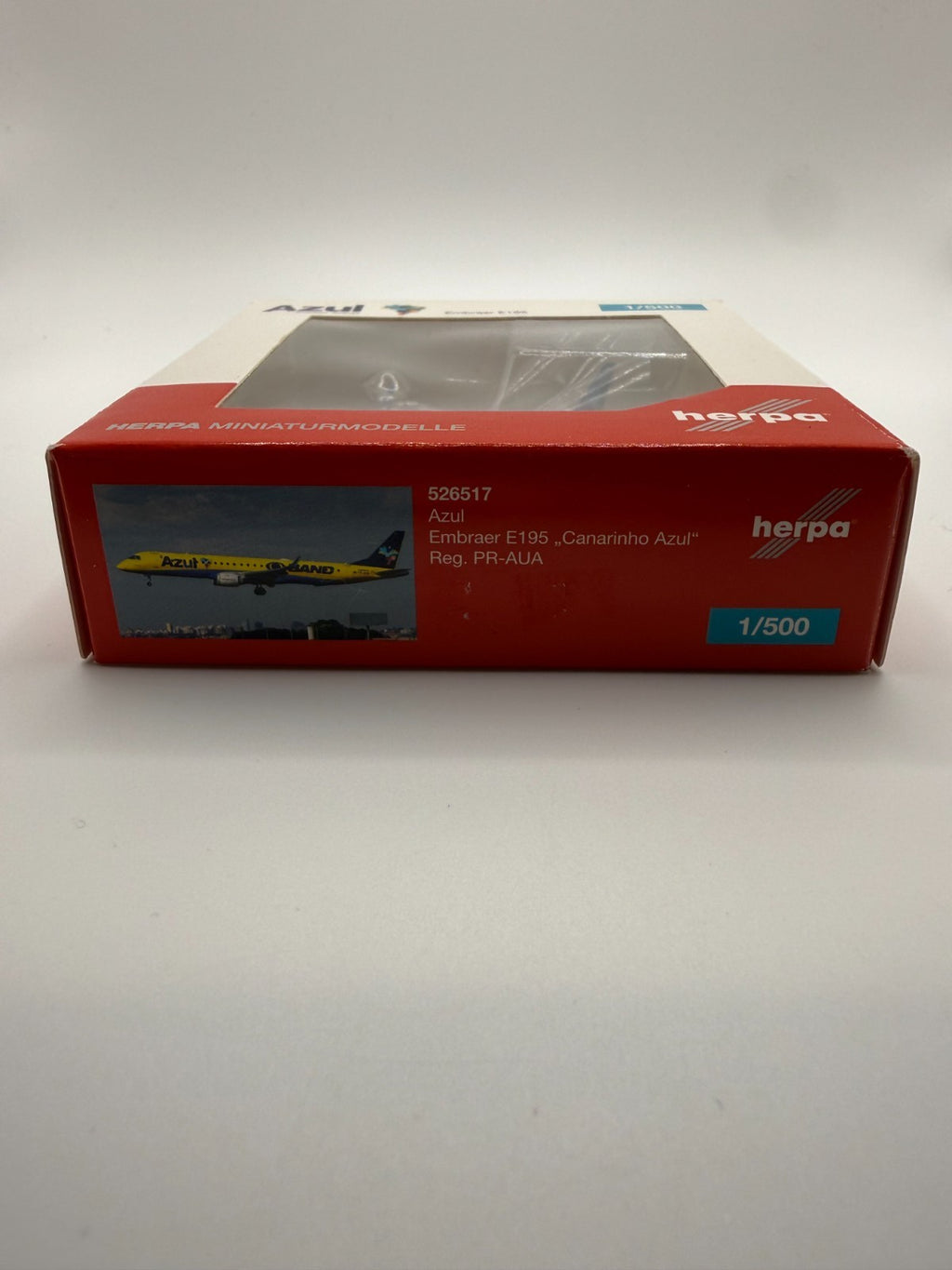 Herpa Wings 1:500 Azul Embraer ERJ-190 Canarinho Azul