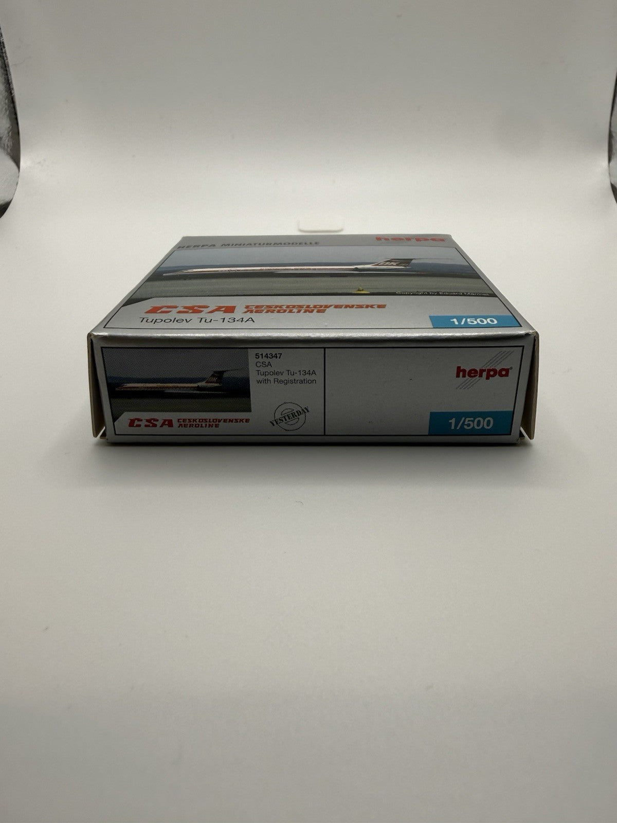 Herpa Wings 1:500 CSA Czech Tu-134