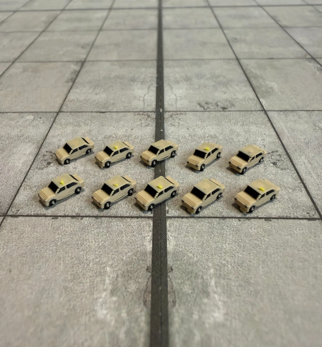 für Herpa Wings 1:500 / 1:400 10x Taxi GSE  / Airport Accessoires