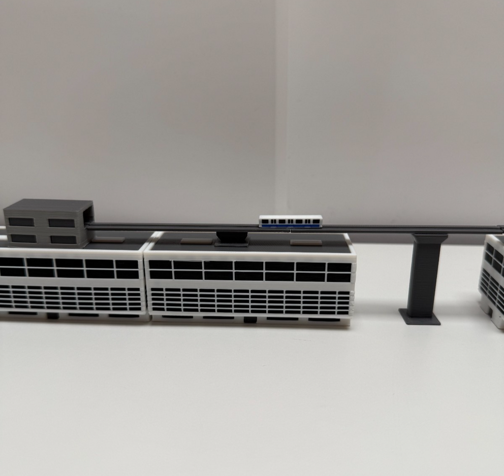 für Herpa Wings 1:500 Skytrain Bahn Flughafen Zubehör / Airport Accessoires
