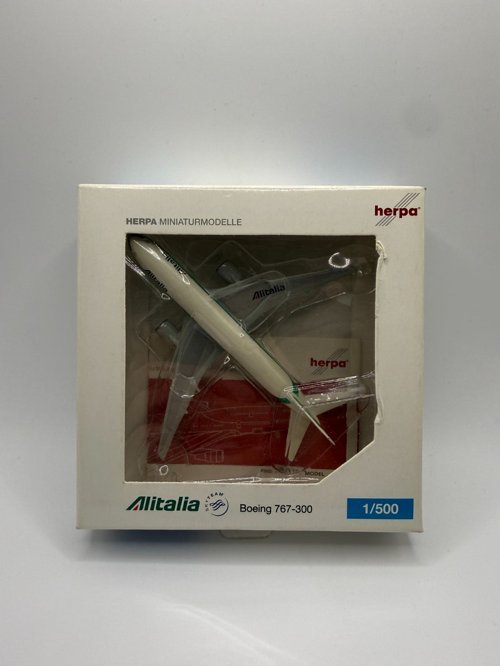 Herpa Wings 1:500 Alitalia 767-300