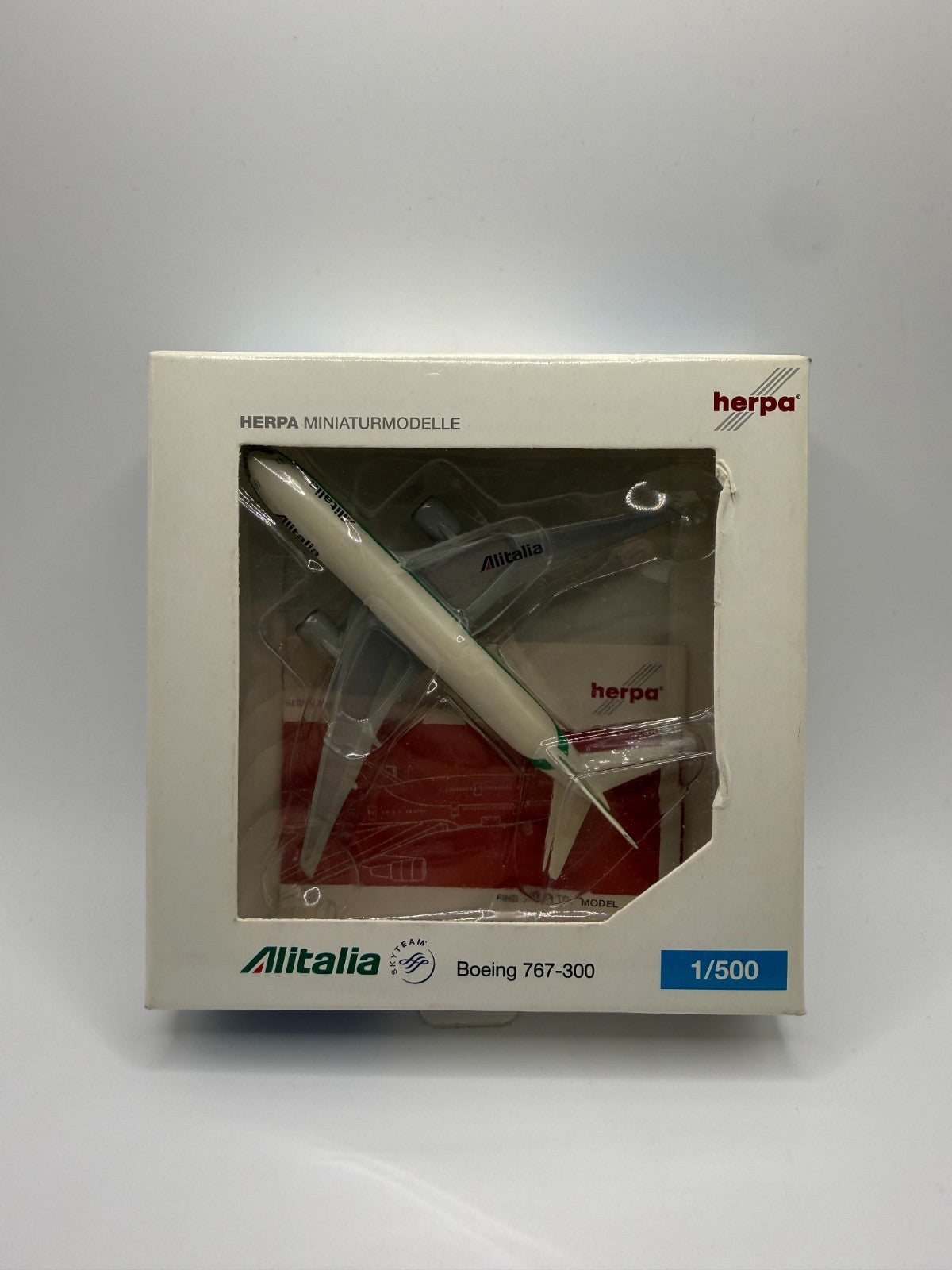 Herpa Wings 1:500 Alitalia 767-300