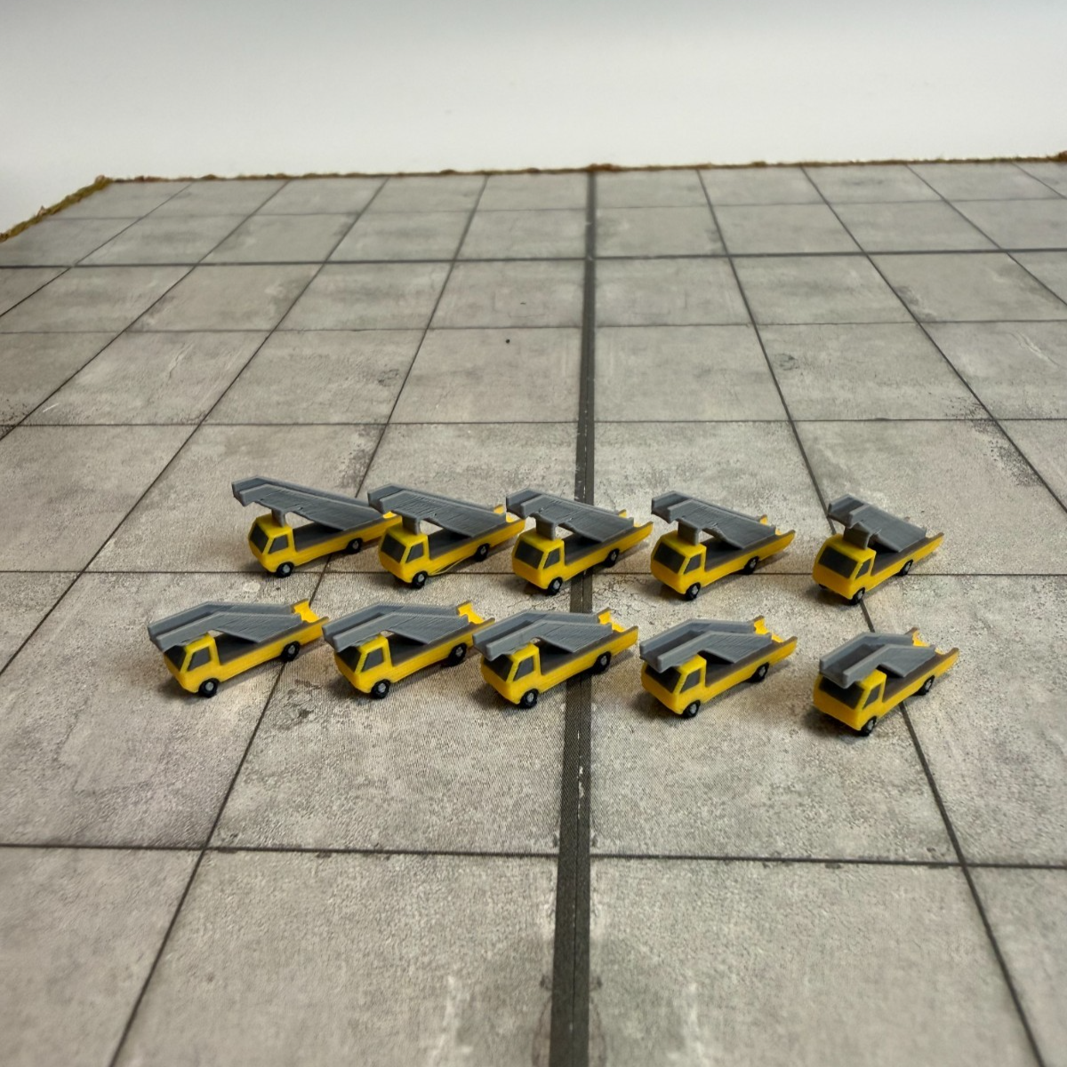 für Herpa Wings 1:500 / 1:400 10x Fluggasttreppen Stairs Set GSE / Airport