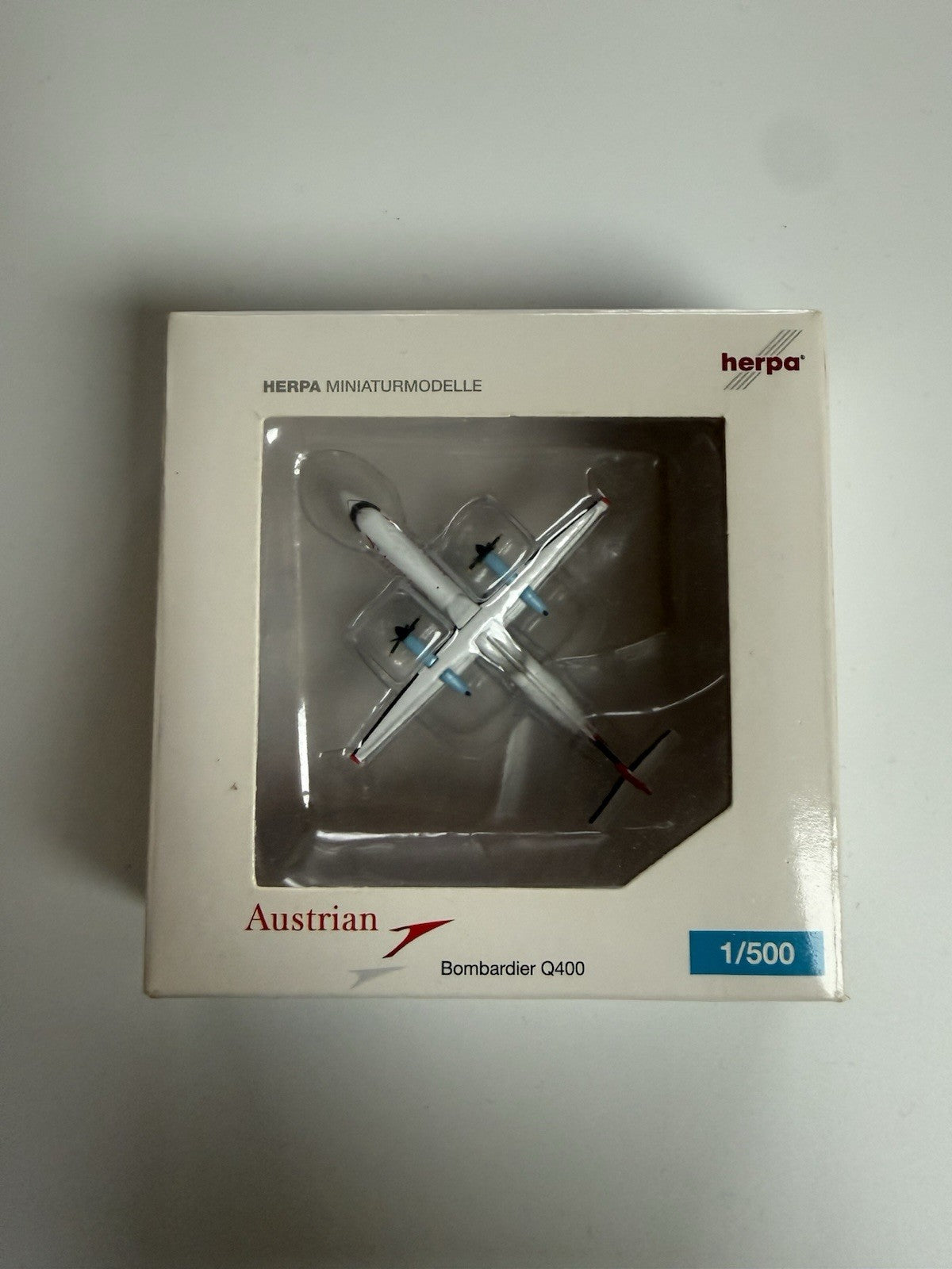 Herpa Wings 1:500 Austrian Airlines Dash 8 Q400