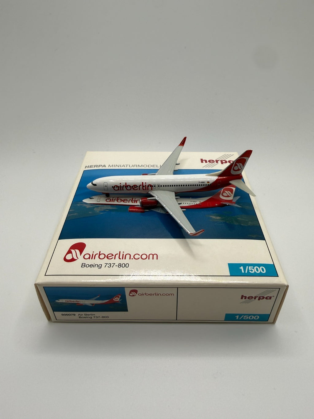 Herpa Wings 1:500 Air Berlin 737-800