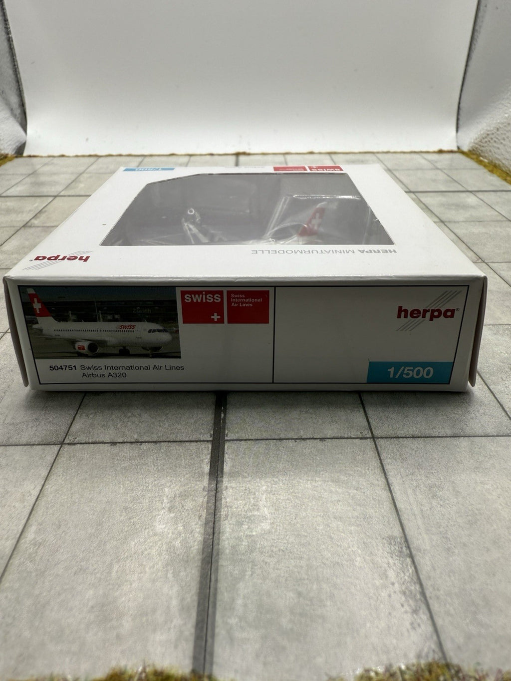 Herpa Wings 1:500 Swiss A320