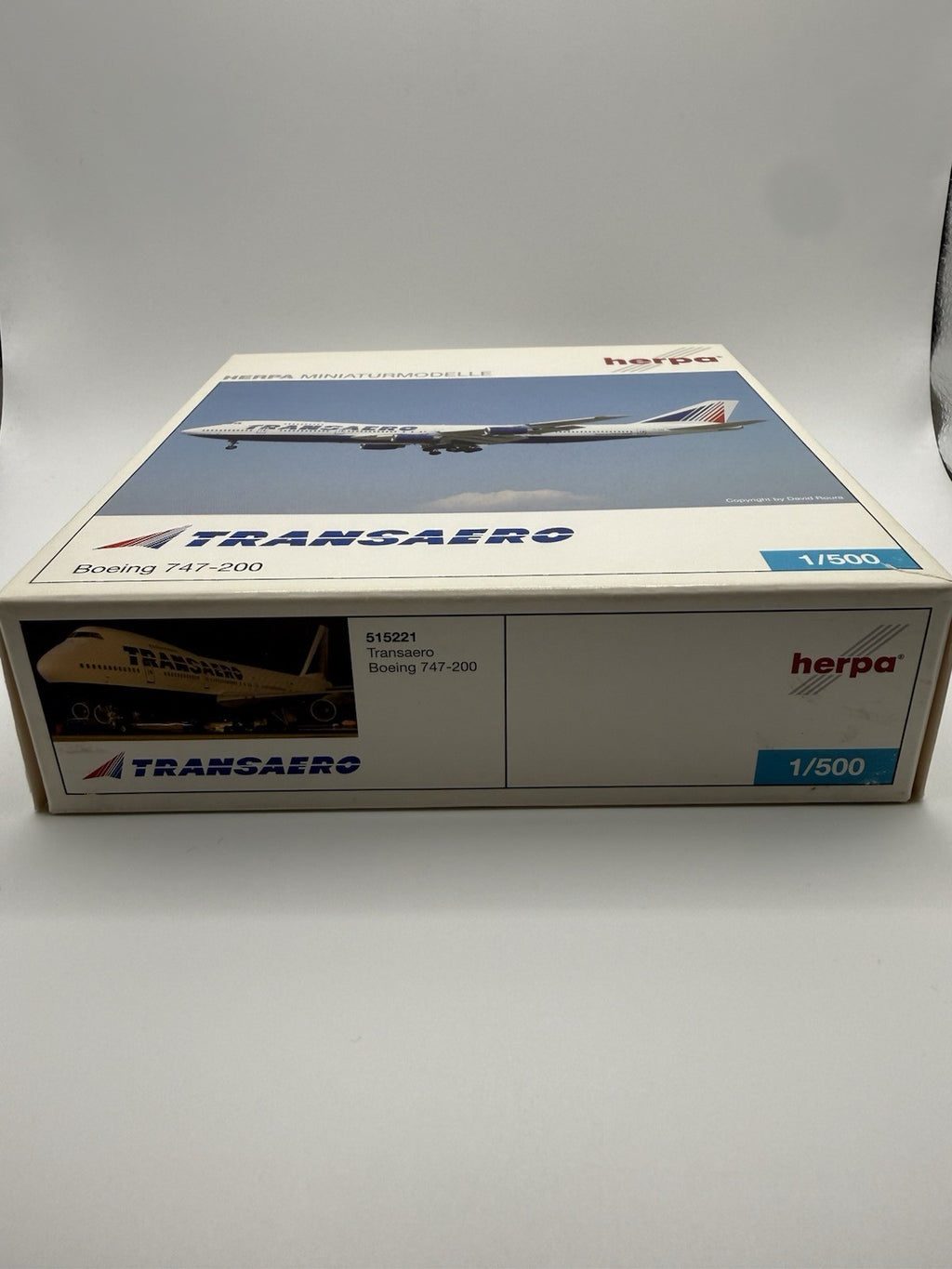 Herpa Wings 1:500 Transaero 747-200