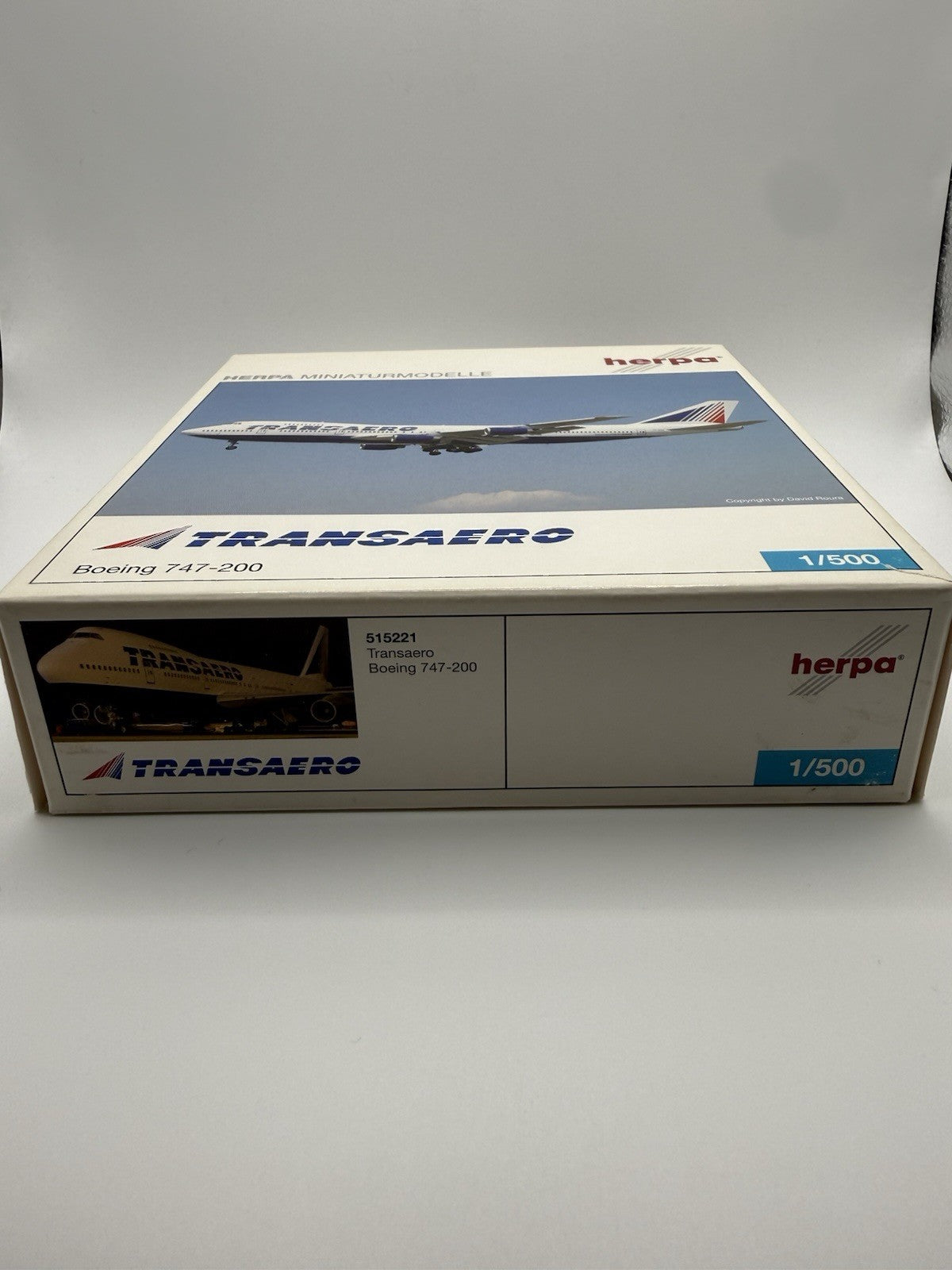 Herpa Wings 1:500 Transaero 747-200
