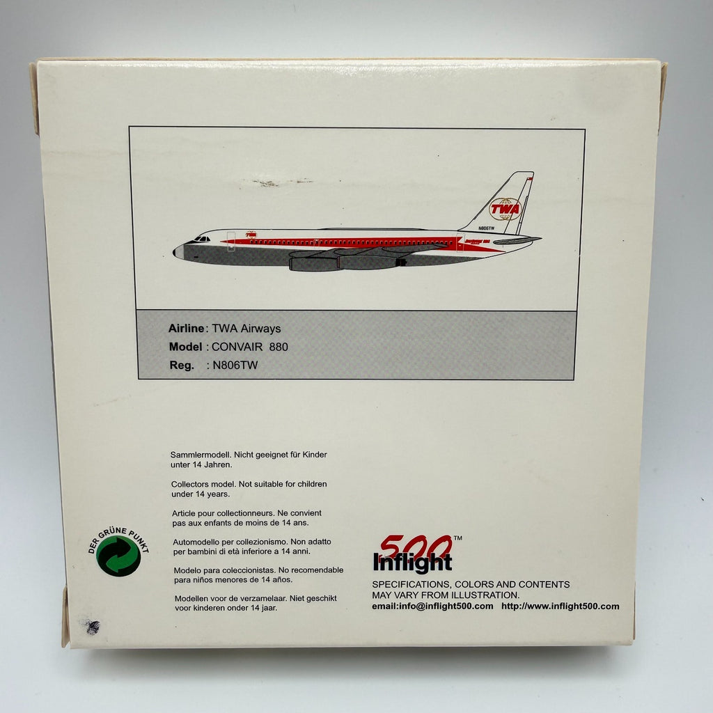 Herpa Wings 1:500 / Inflight500 TWA Airways Convair CV-880