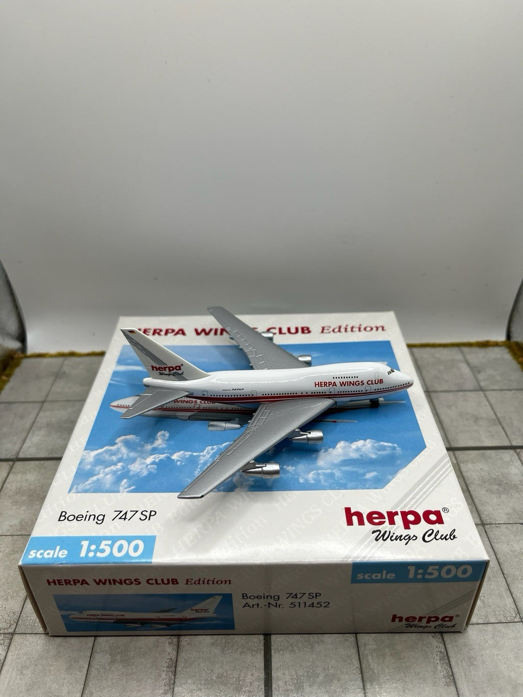 Herpa Wings 1:500 Club Edition 747SP