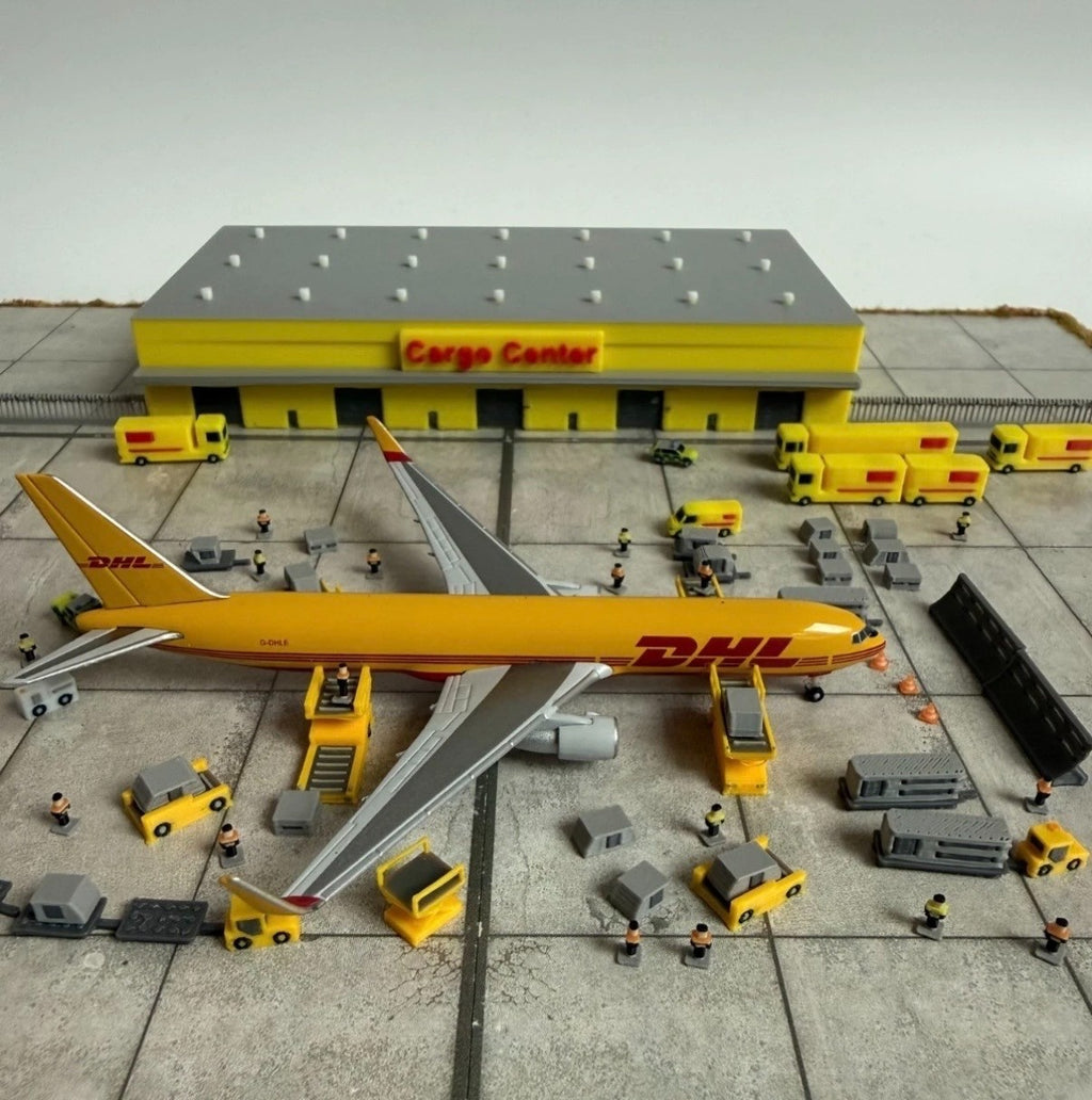 für Herpa Wings 1:500 Bundle Set Cargo GSE / Airport