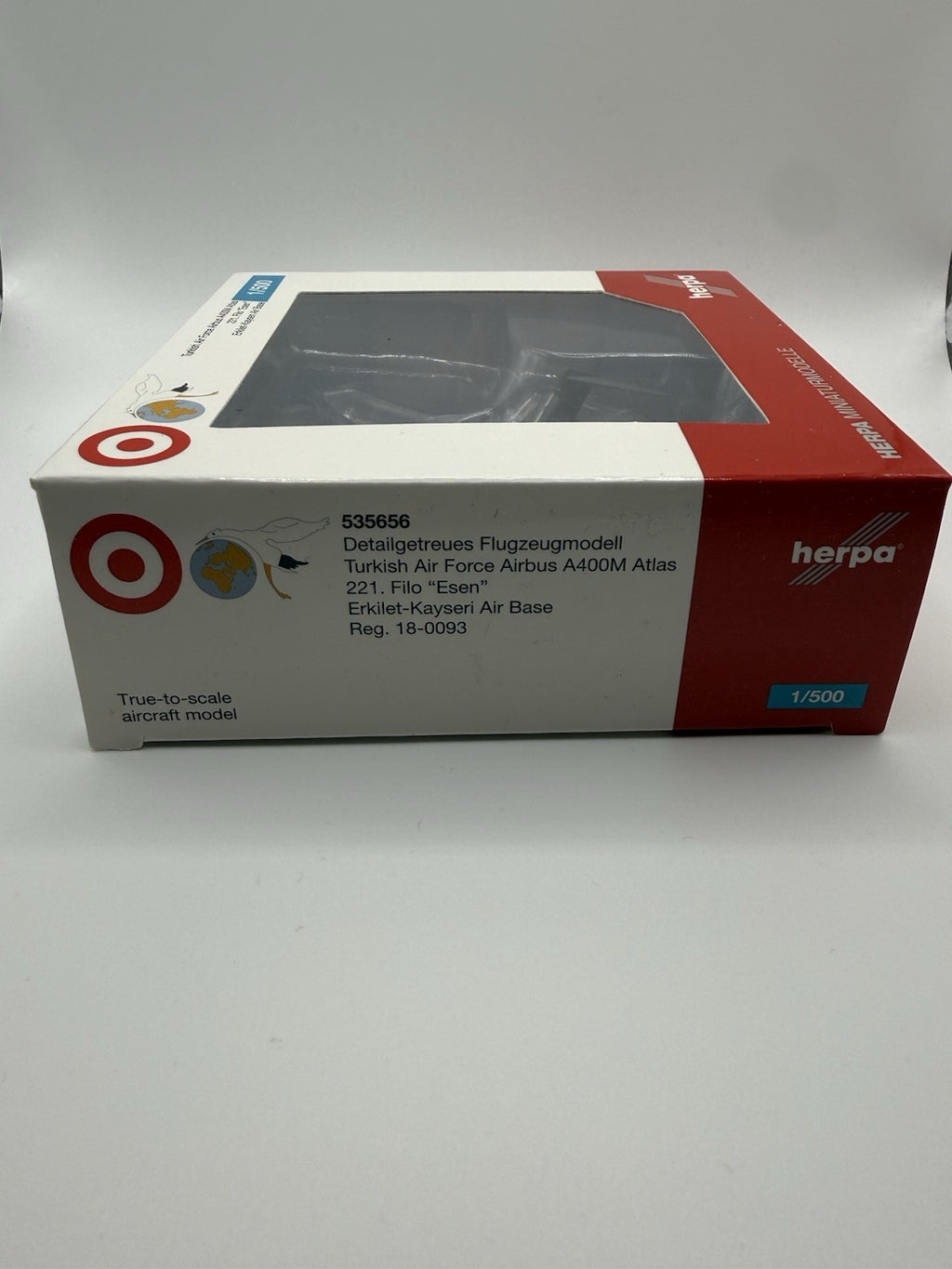 Herpa Wings 1:500 Turkish Air Force Airbus A400M