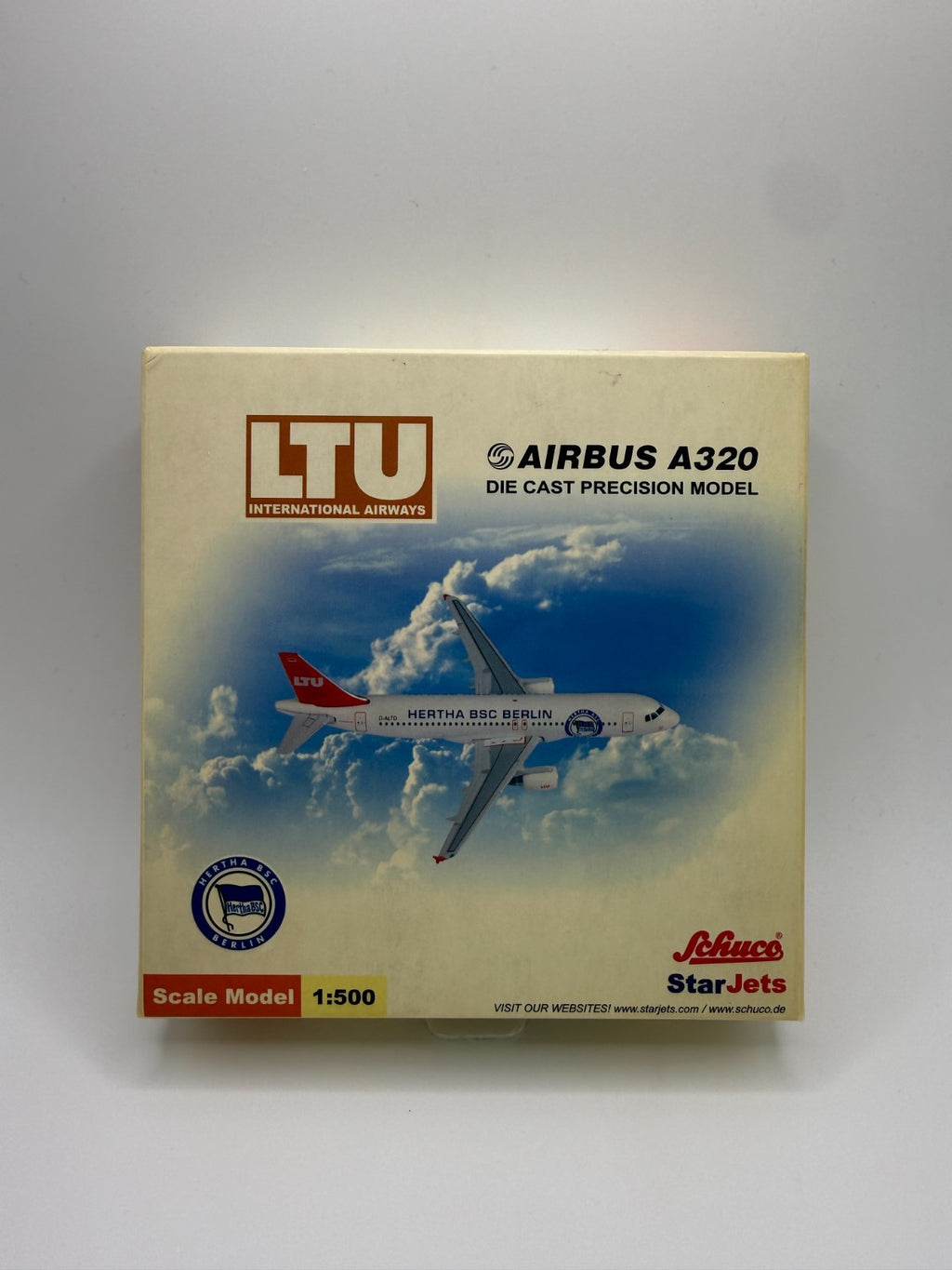 Herpa Wings / Star Jets 1:500 LTU A320 Hertha BSC Berlin
