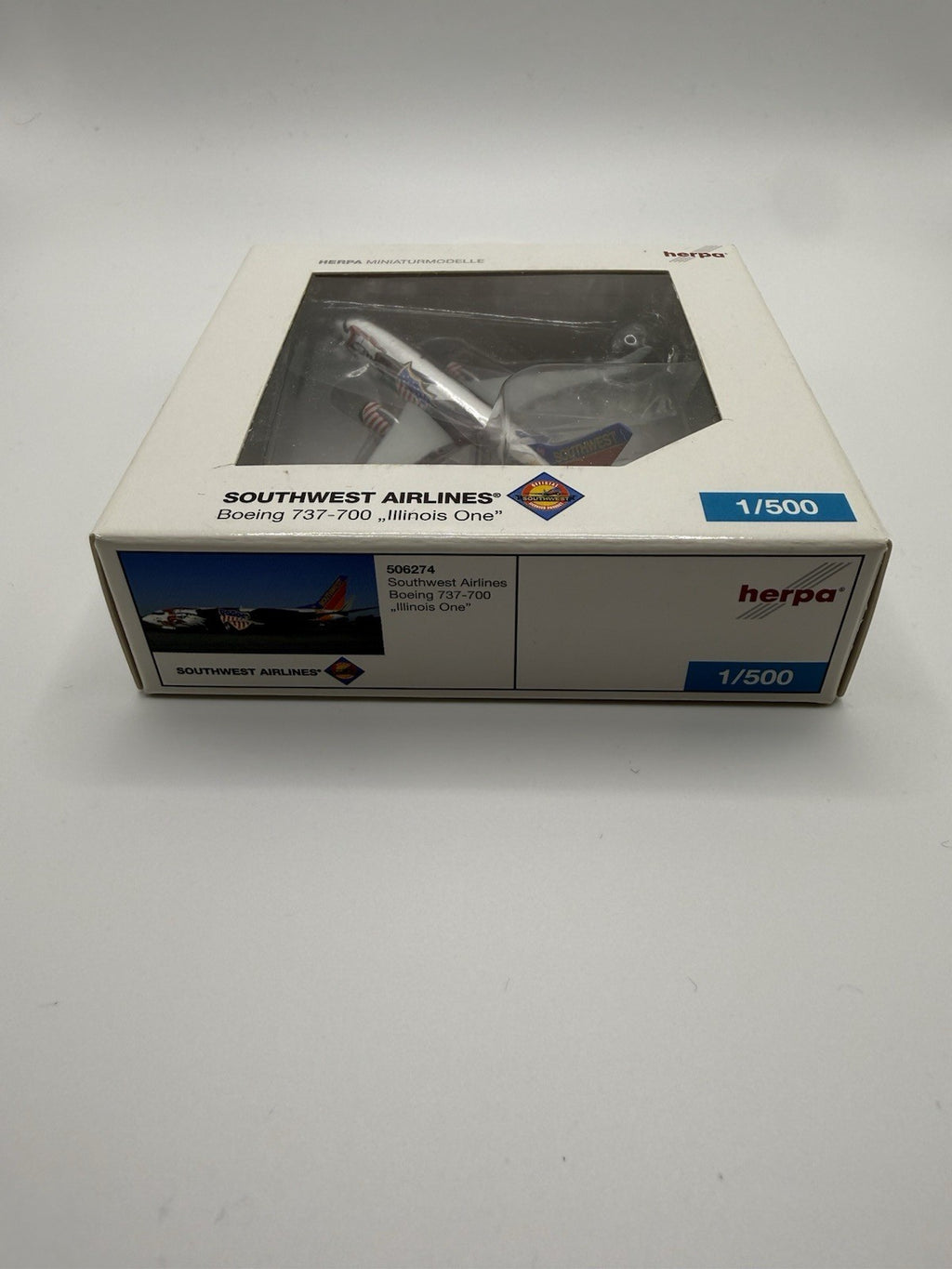 Herpa Wings 1:500 Southwest Airlines 737-700 Illionois