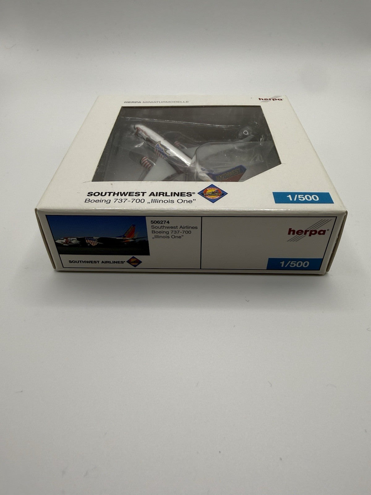 Herpa Wings 1:500 Southwest Airlines 737-700 Illionois