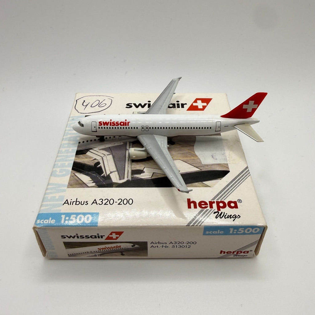Herpa Wings 1:500 Swissair A320-200