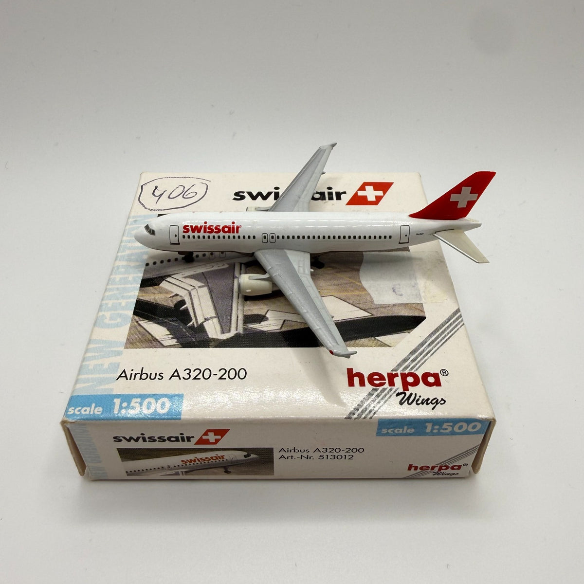 Herpa Wings 1:500 Swissair A320-200