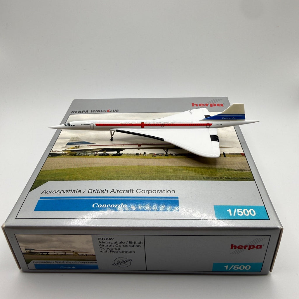 Herpa Wings 1:500 Aerospatiale / British Aircraft Cooperation Concorde