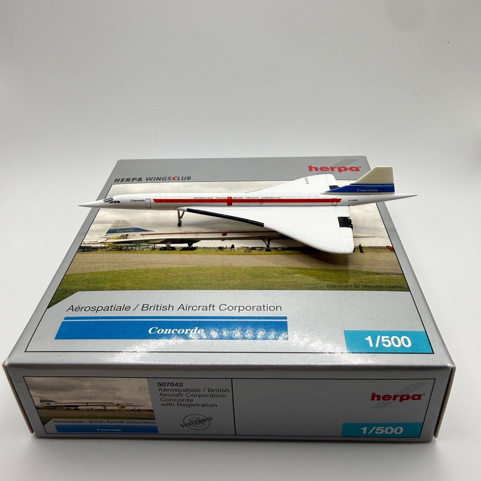 Herpa Wings 1:500 Aerospatiale / British Aircraft Cooperation Concorde