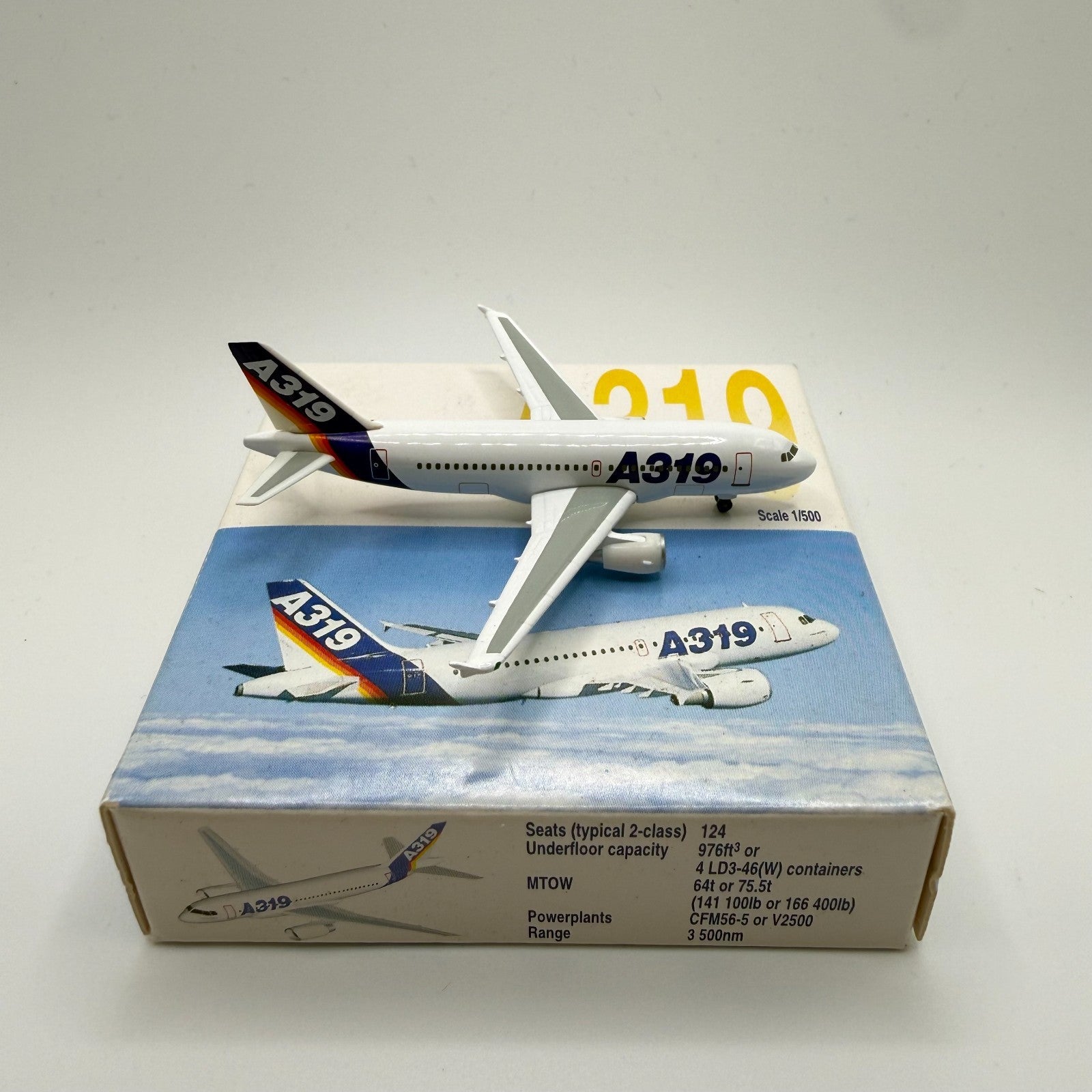 Herpa Wings 1:500 Airbus A319