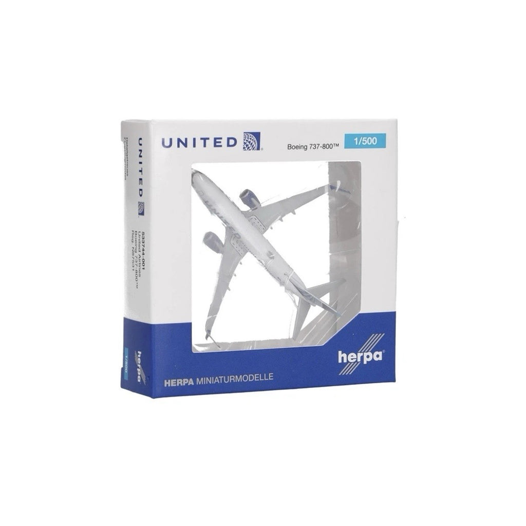 Herpa Wings 1:500 United Airlines 737-800 533744-001