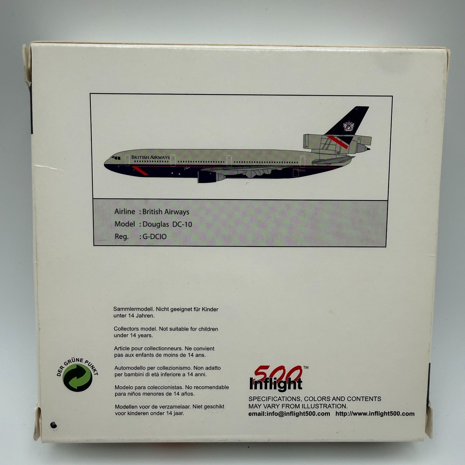 Herpa Wings 1:500 / Inflight500 British Airways DC-10