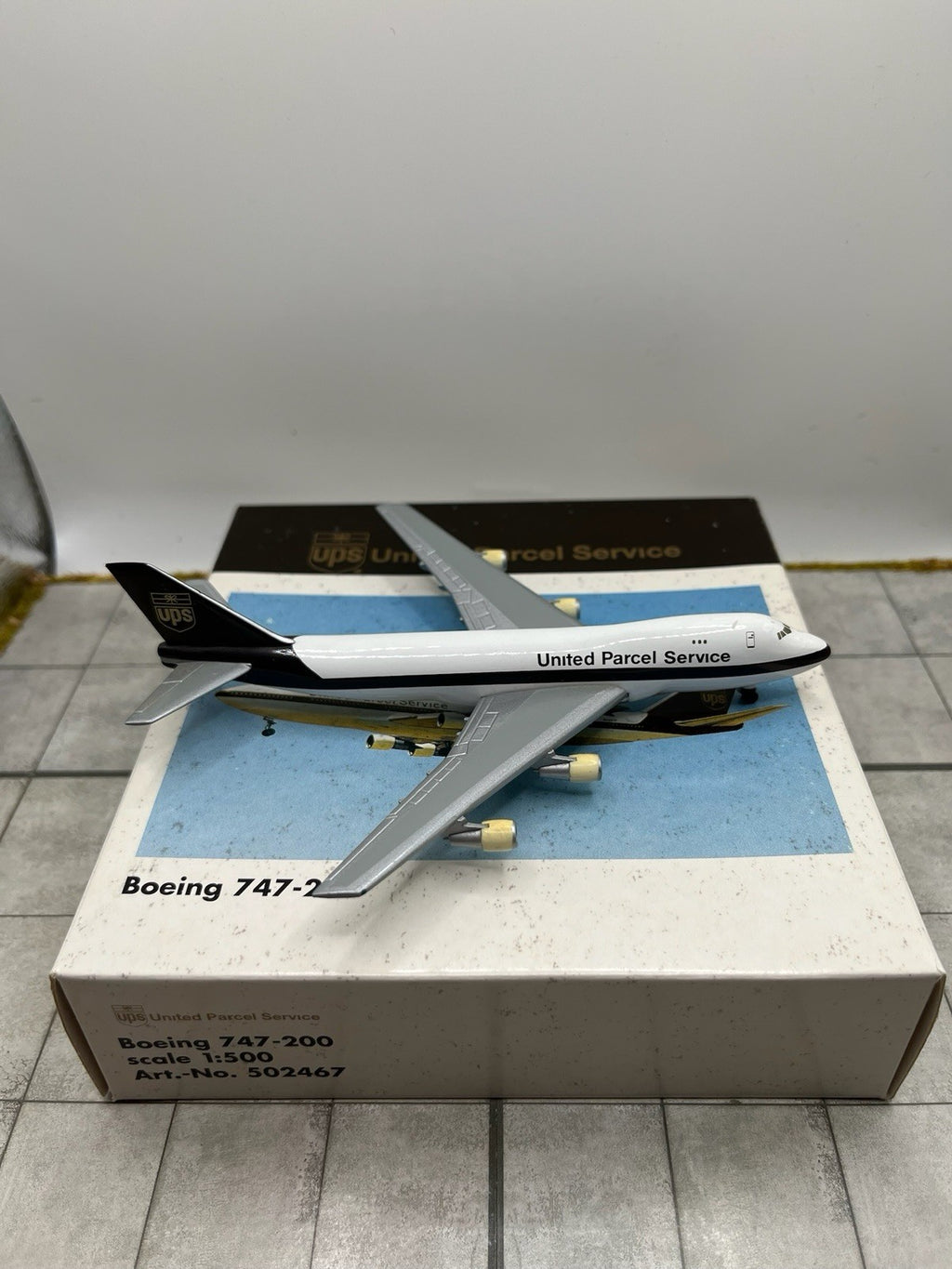 Herpa Wings 1:500 UPS Airlines 747-200