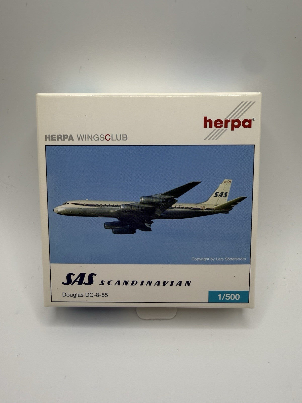 Herpa Wings 1:500 SAS DC-8