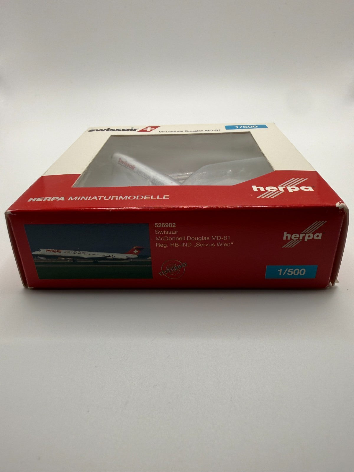 Herpa Wings 1:500 Swissair MD-81