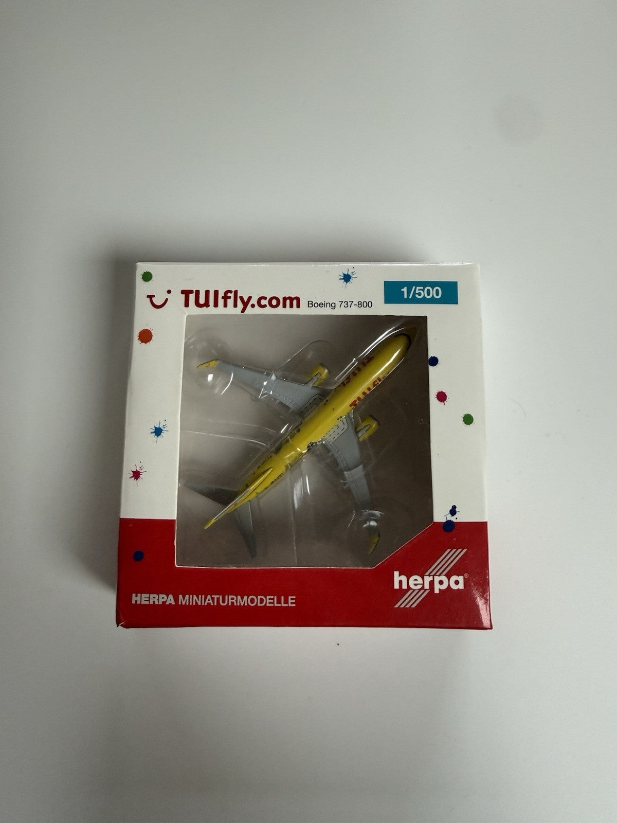 Herpa Wings 1:500 TUI 737-800 Dürer & Klexi