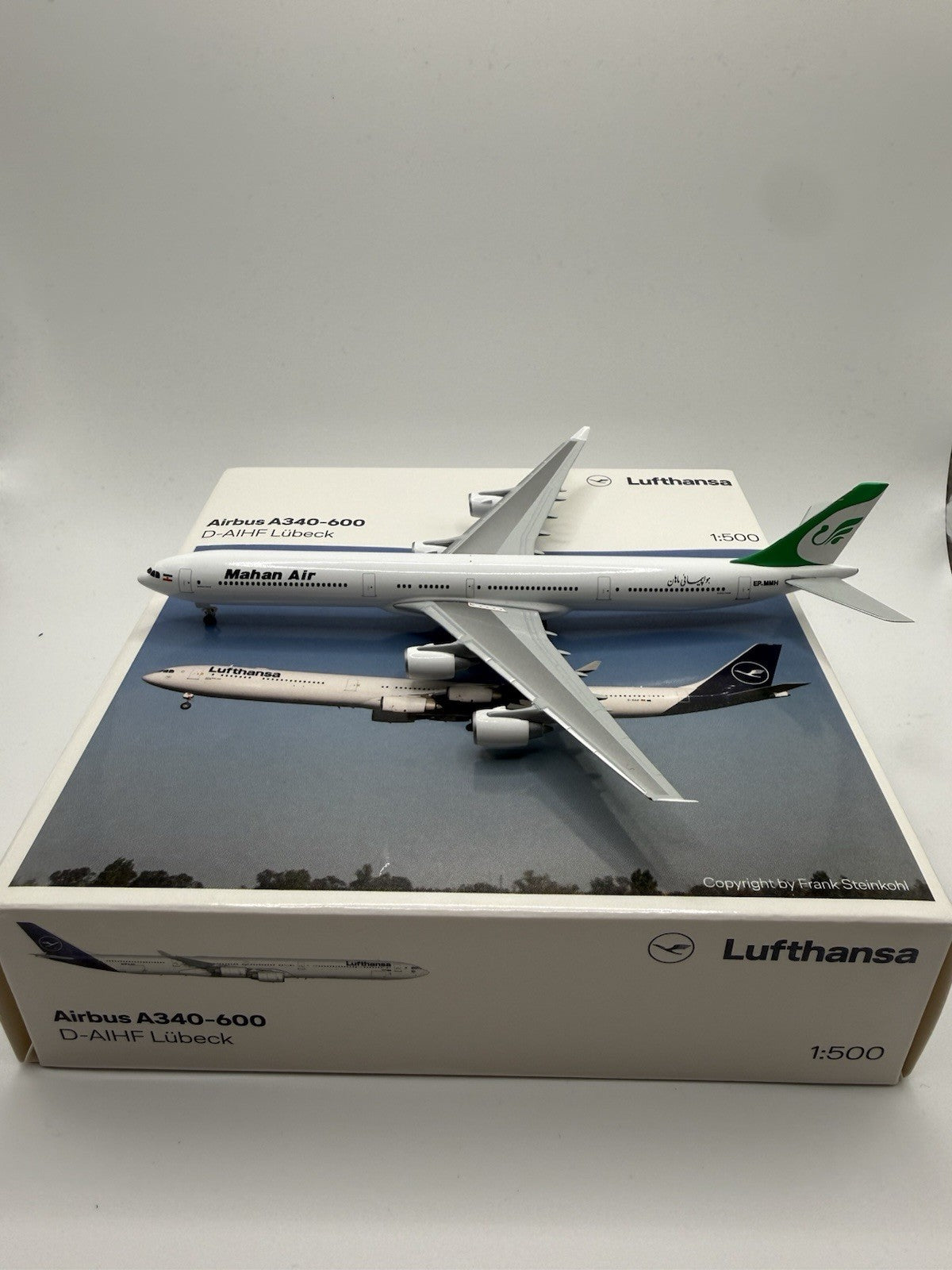Herpa Wings 1:500 Mahan Air A340-600
