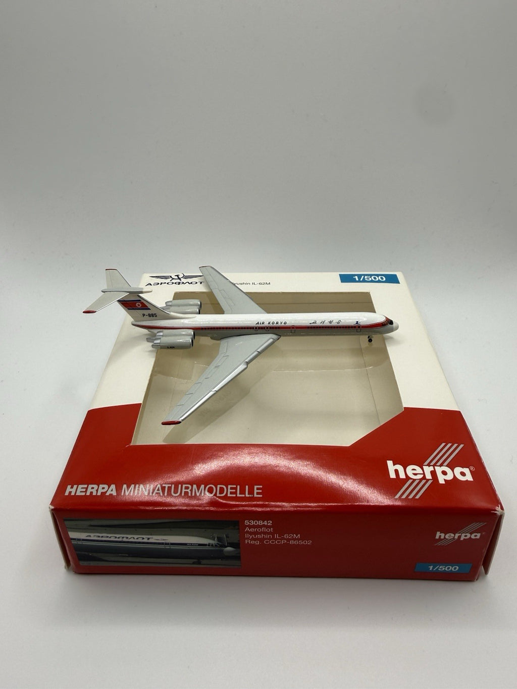 Herpa Wings 1:500 Air Koryo IL-62