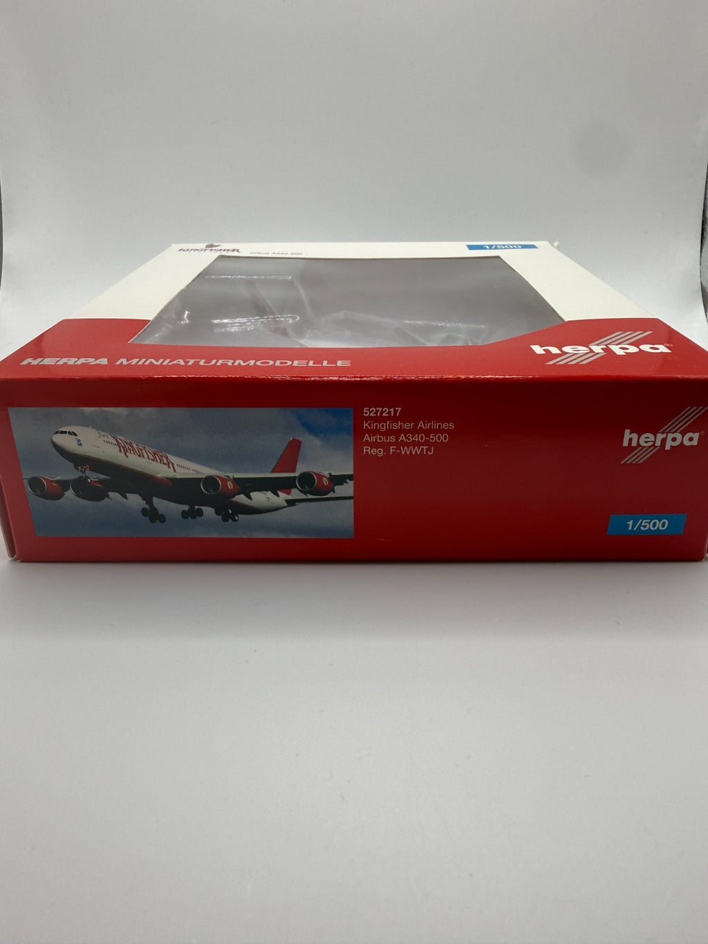 Herpa Wings 1:500 Kingfisher A340-500