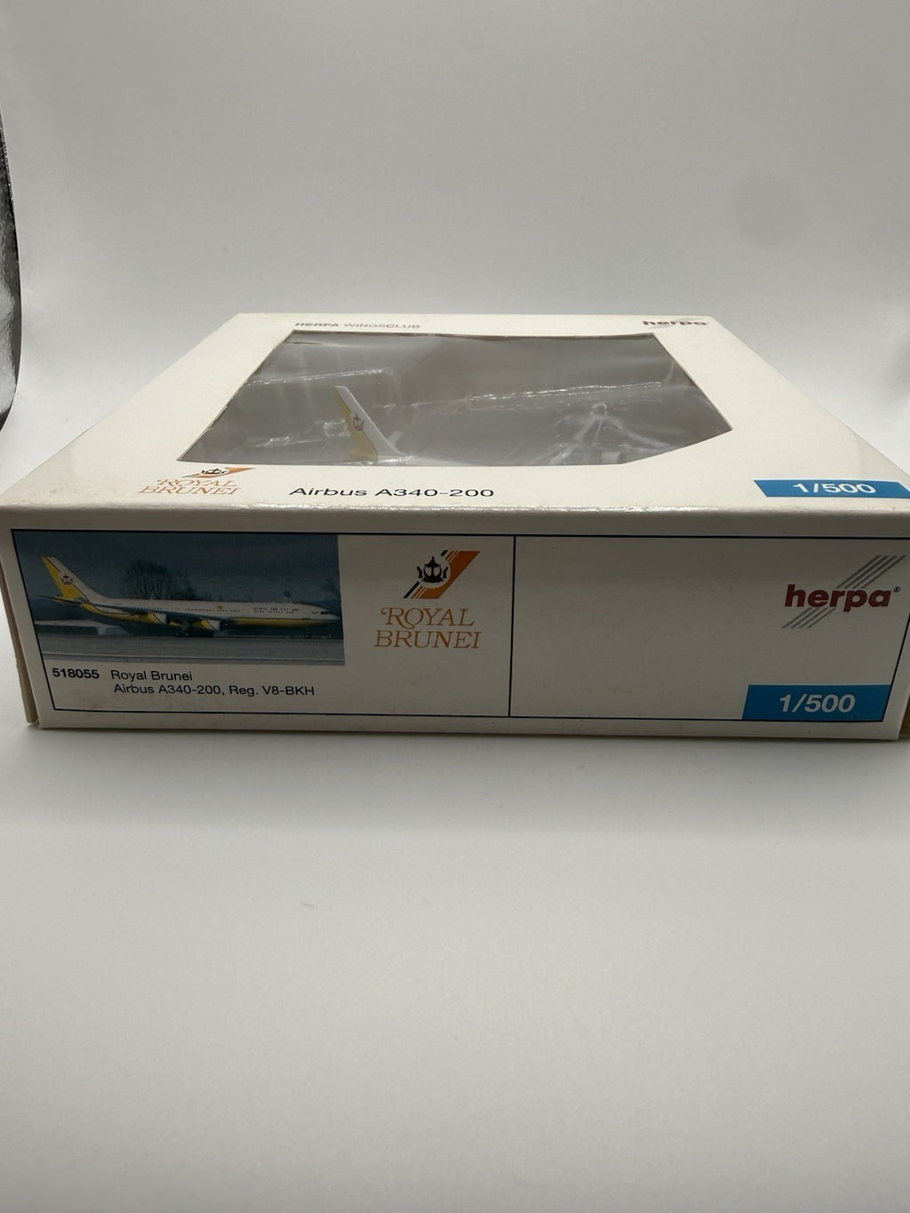 Herpa Wings 1:500 Royal Brunei Airlines A340-200