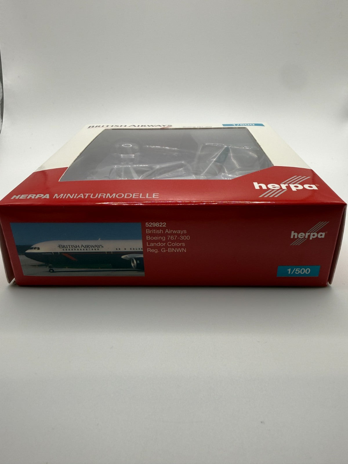 Herpa Wings 1:500 British Airways 767-300 old livery