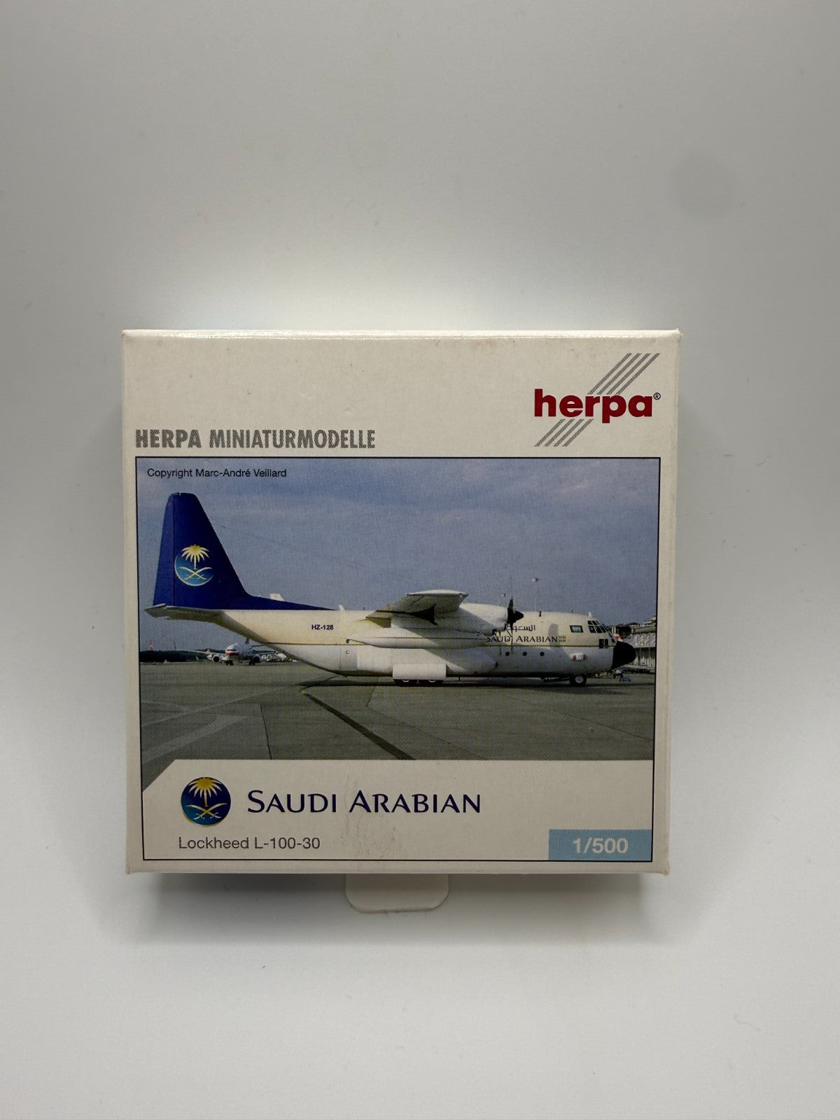 Herpa Wings 1:500 Saudi Arabian Airlines Lockheed L-100
