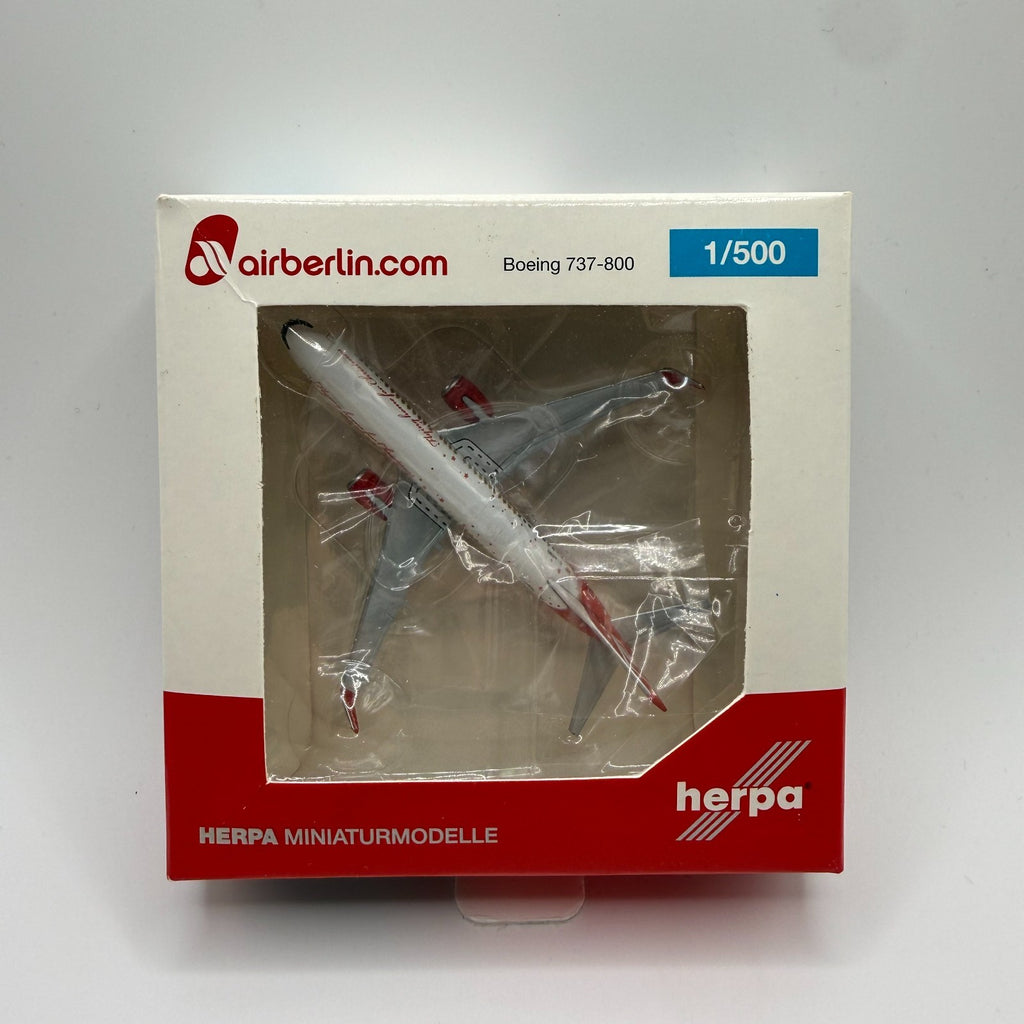 Herpa Wings 1:500 Air Berlin 737-800 Flying Home for Christmas