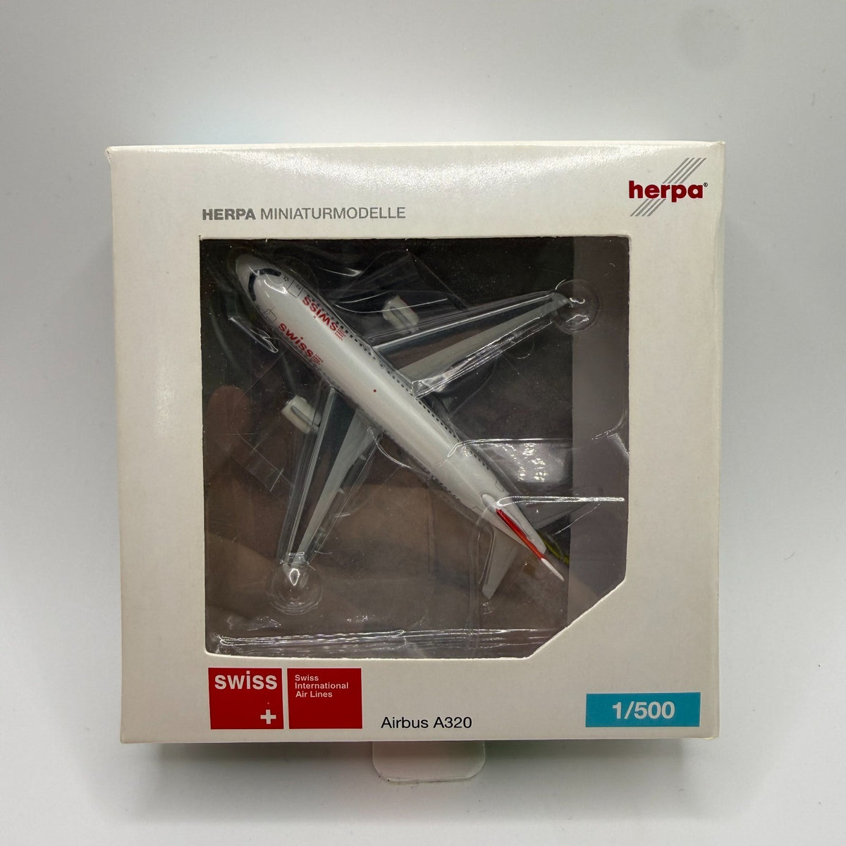 Herpa Wings 1:500 Swiss A320