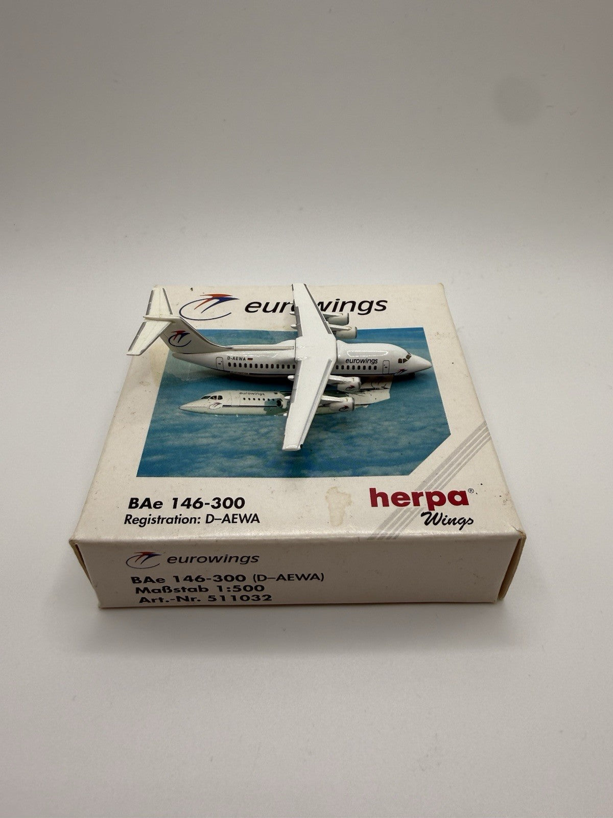 Herpa Wings 1:500 Eurowings BAe-146