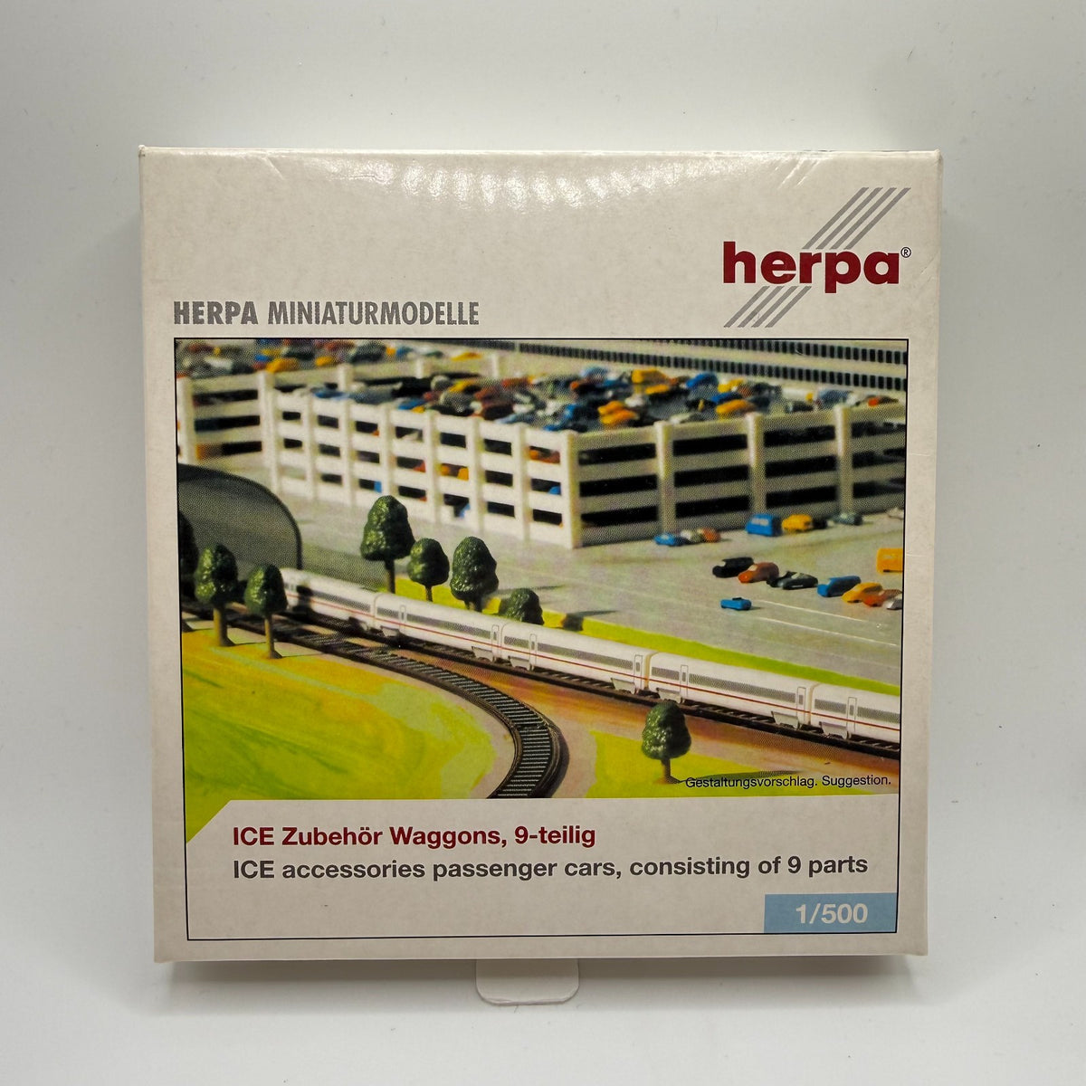 Herpa Wings 1:500 ICE Zubehör Waggons