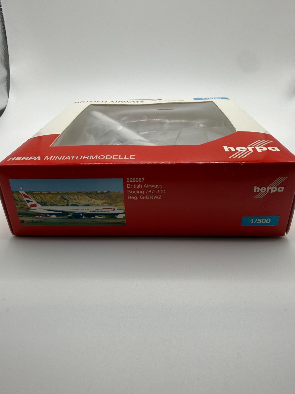 Herpa Wings 1:500 British Airways 767-300