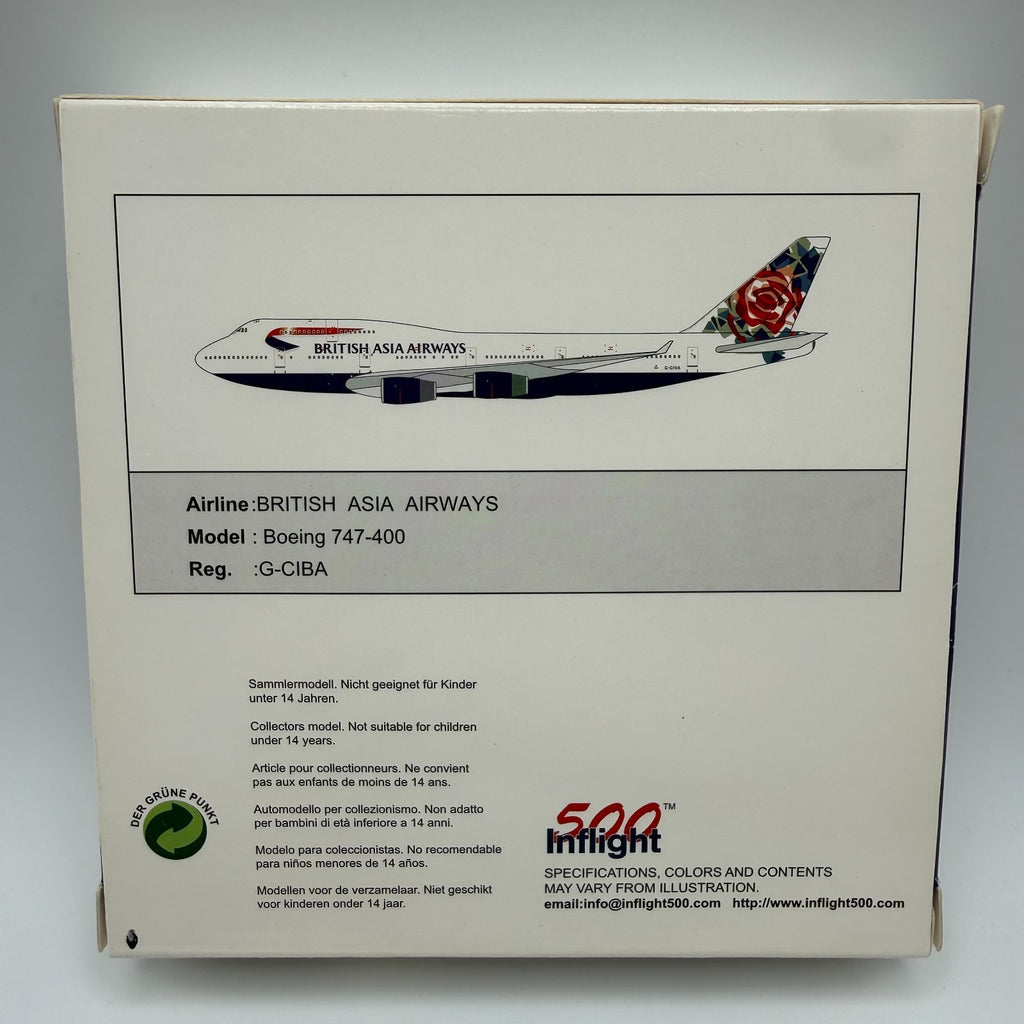 Herpa Wings 1:500 / Inflight500 British Airways Asia 747-400