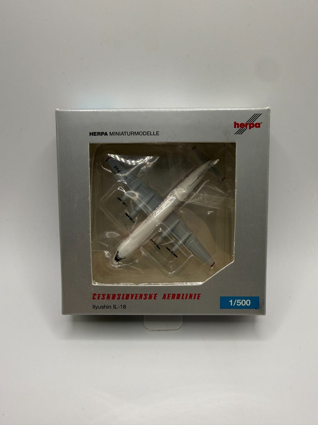 Herpa Wings 1:500 Czechoslovak Airlines IL-18
