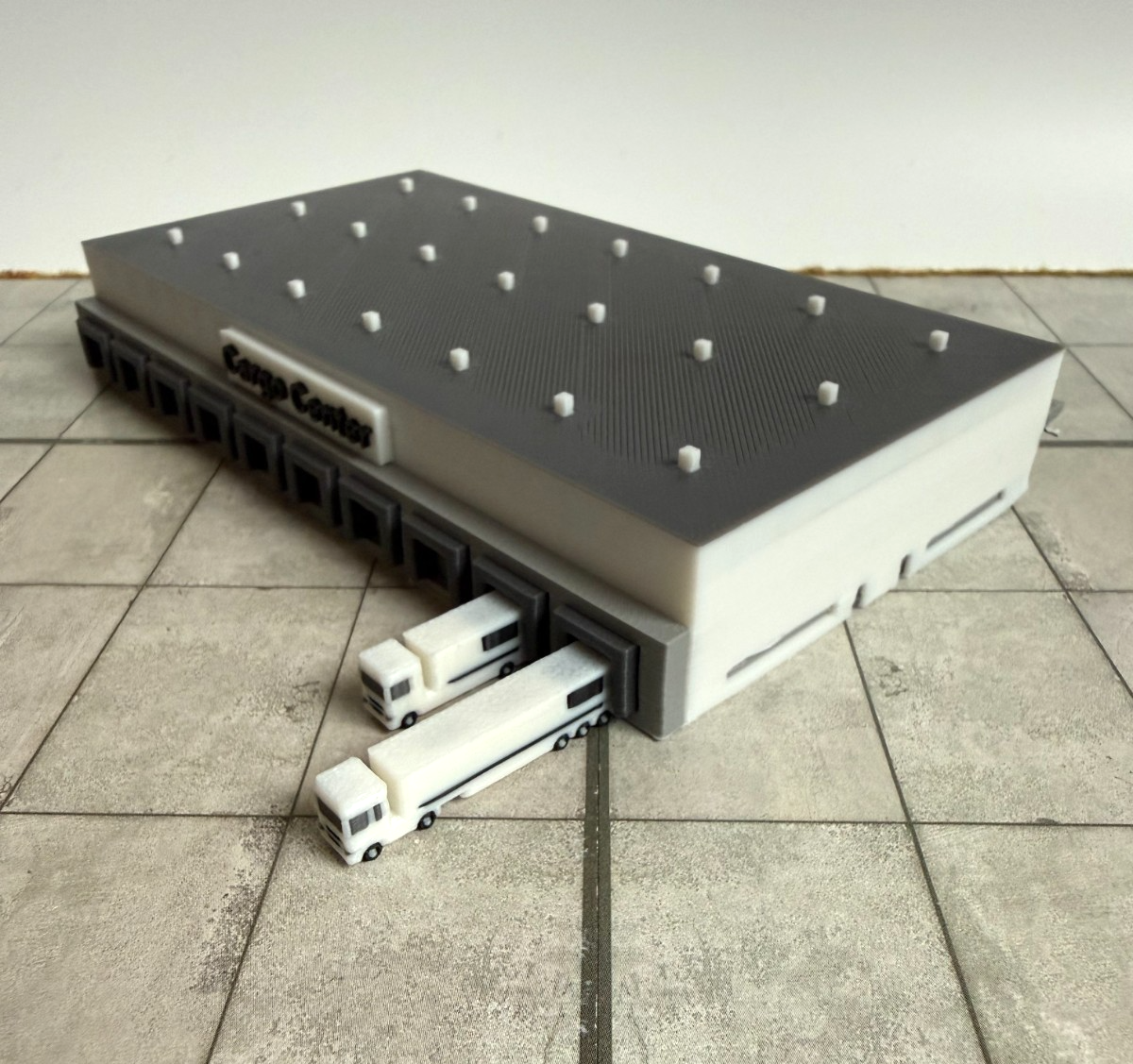 für Herpa Wings 1:500 / 1:400 Flughafen  Cargo Center / Airport Accessoires