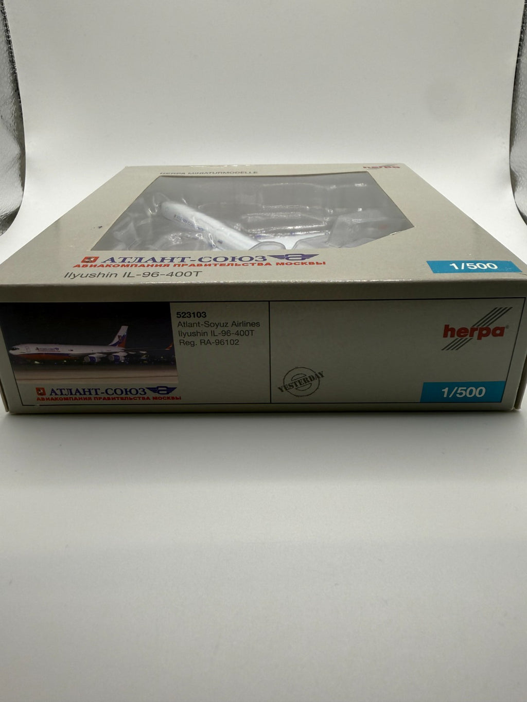 Herpa Wings 1:500 Atlant Soyuz Airlines IL-96