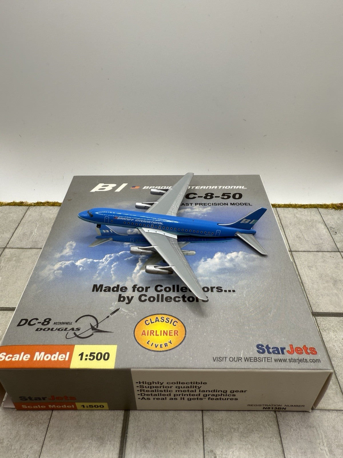 Herpa Wings / Star Jets 1:500 Braniff International DC-8